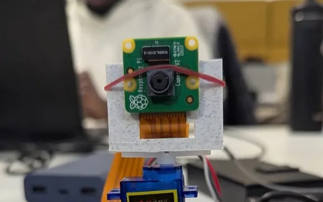 Screenshot of Gaze-Guided Remote Camera (DurHackX 2025)